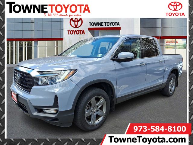 Sonic Gray Pearl 2022 Honda Ridgeline RTL-E AWD Pickup Truck All-Wheel Drive 9-Speed Automatic
