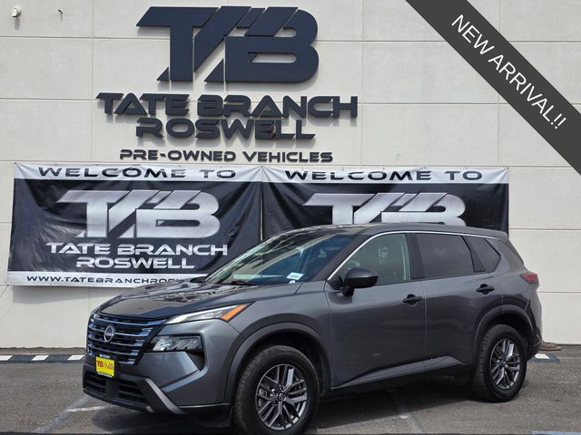 Gray (Gun Metallic) 2024 Nissan Rogue SUV / Crossover Front-Wheel Drive Continuously Variable Transmission