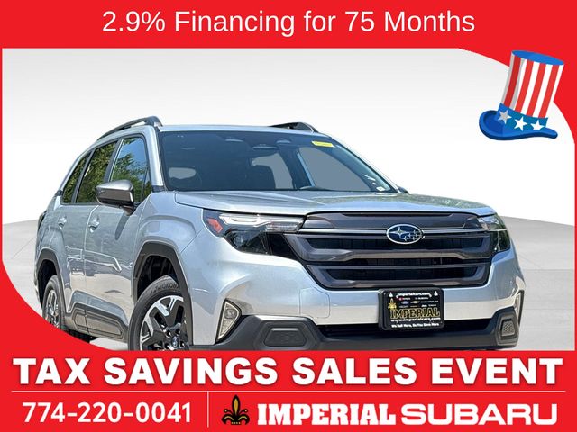 Ice Silver Metallic 2026 Subaru Forester SUV / Crossover All-Wheel Drive Continuously Variable Transmission