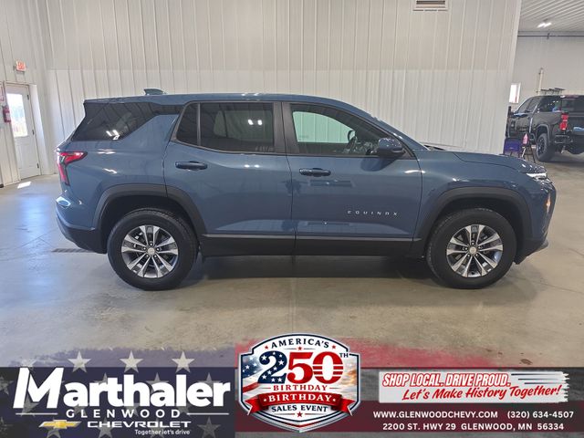 Lakeshore Blue Metallic 2025 Chevrolet Equinox SUV / Crossover Four-Wheel Drive 8-Speed Automatic