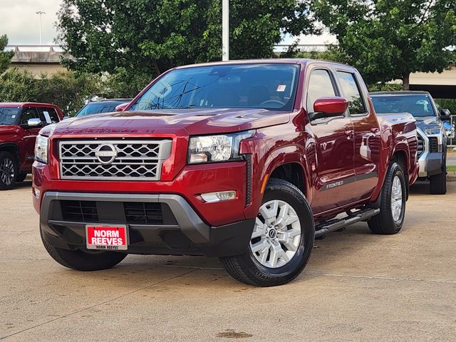 Cardinal Red Metallic Tricoat 2024 Nissan Frontier Pickup Truck 4X2 9-Speed Automatic Overdrive