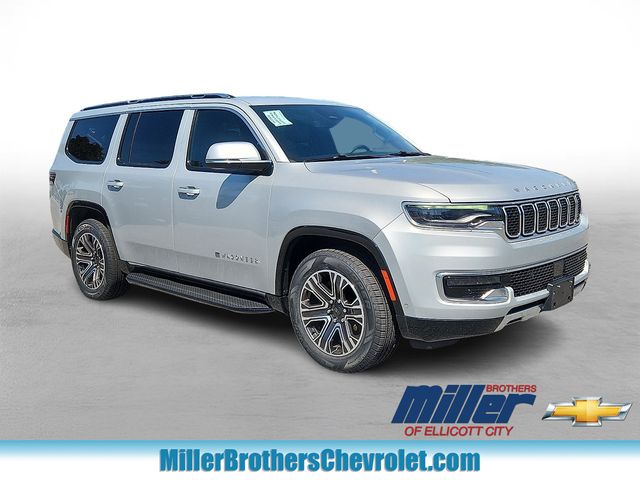 Silver Zynith 2022 Jeep Wagoneer SUV / Crossover Four-Wheel Drive 8-Speed Automatic