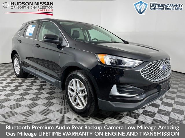 Black Metallic 2024 Ford Edge SUV / Crossover All-Wheel Drive 8-Speed Automatic
