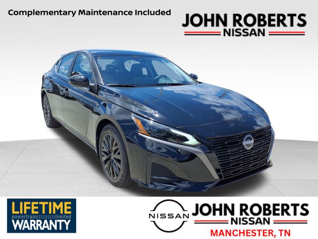 Super Black Clearcoat 2026 Nissan Altima Sedan Front-Wheel Drive Continuously Variable Transmission