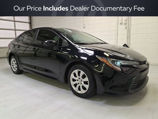 Midnight Black Metallic 2024 Toyota Corolla Sedan Front-Wheel Drive Continuously Variable Transmission