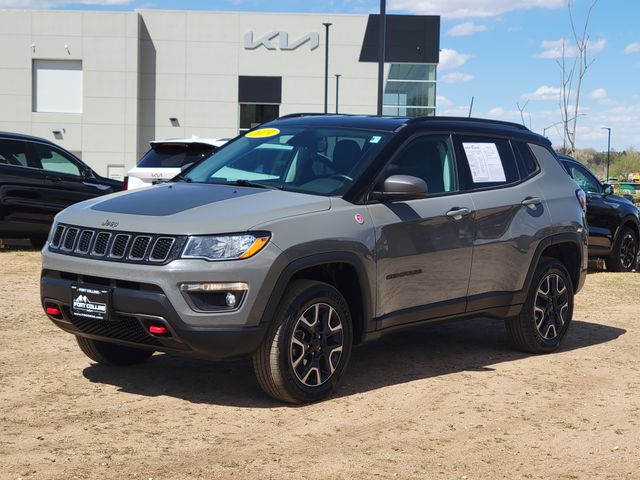 Sting-Gray Clearcoat 2019 Jeep Compass Trailhawk 4WD SUV / Crossover Four-Wheel Drive 9-Speed Automatic