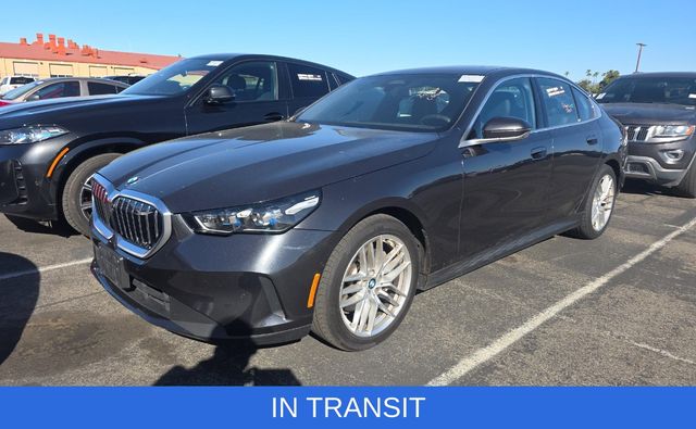 Gray (Dark Graphite) 2025 BMW 5 Series 530i xDrive Sedan All-Wheel Drive 8-Speed Automatic