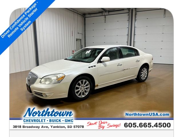 White Diamond Clearcoat 2011 Buick Lucerne CXL FWD Sedan Front-Wheel Drive 4-Speed Automatic