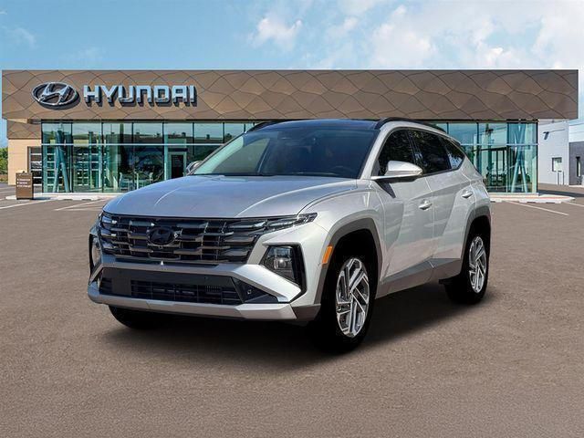 Shimmering Silver 2026 Hyundai Tucson Hybrid Limited AWD SUV / Crossover All-Wheel Drive 6-Speed Automatic
