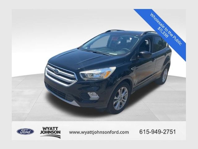 Shadow Black 2018 Ford Escape SE FWD SUV / Crossover Front-Wheel Drive 6-Speed Automatic