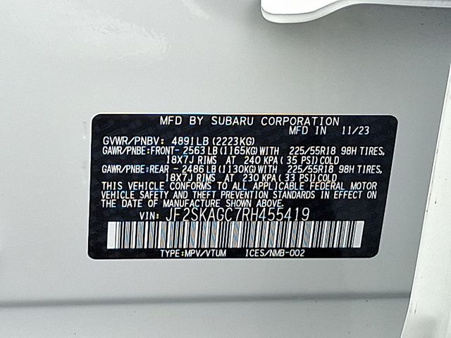 2024 Subaru Forester Sport photo