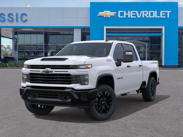 2026 Chevrolet Silverado 2500HD Custom White at Classic Elite Chevrolet Sugar Land