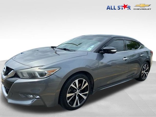 Gray (Gun Metallic) 2017 Nissan Maxima Platinum FWD Sedan Front-Wheel Drive Continuously Variable Transmission