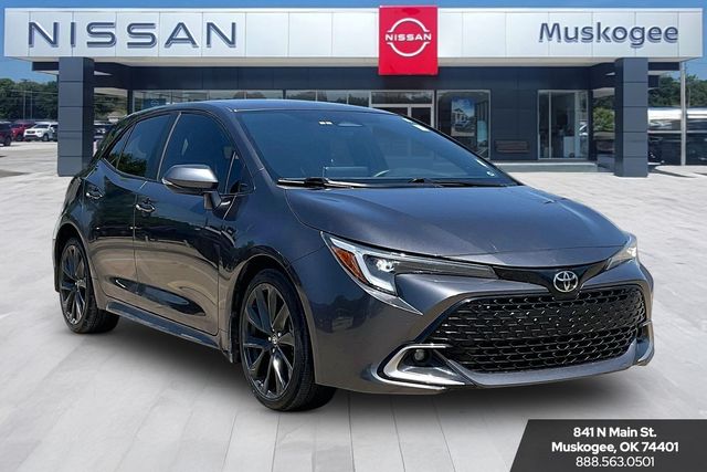 Magnetic Gray Metallic 2024 Toyota Corolla Hatchback Hatchback Front-Wheel Drive Continuously Variable Transmission