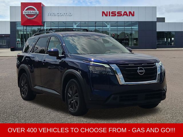 Deep Ocean Blue Pearl 2023 Nissan Pathfinder SUV / Crossover All-Wheel Drive 9-Speed Automatic