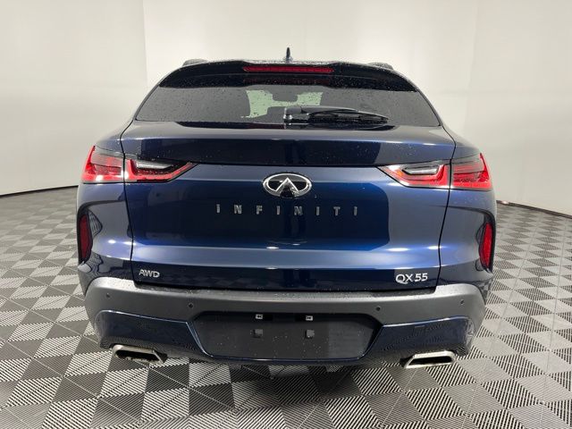 Certified Used 2025 Blue INFINITI LUXE image 7