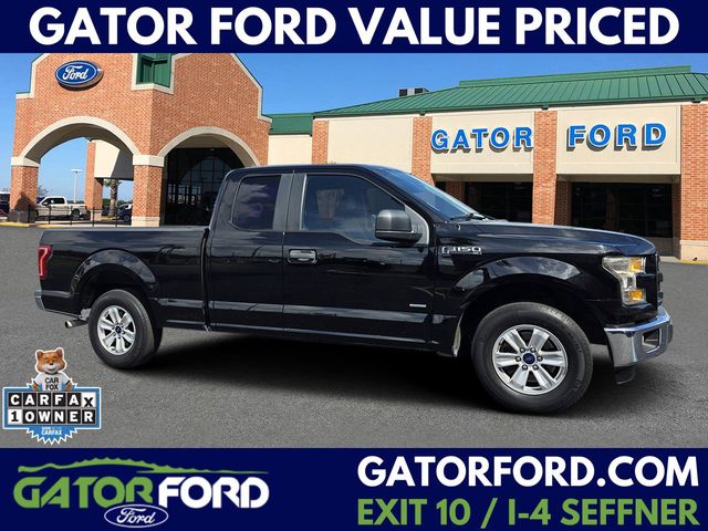 Shadow Black 2016 Ford F-150 XL SuperCab Pickup Truck 4X2 6-Speed Automatic