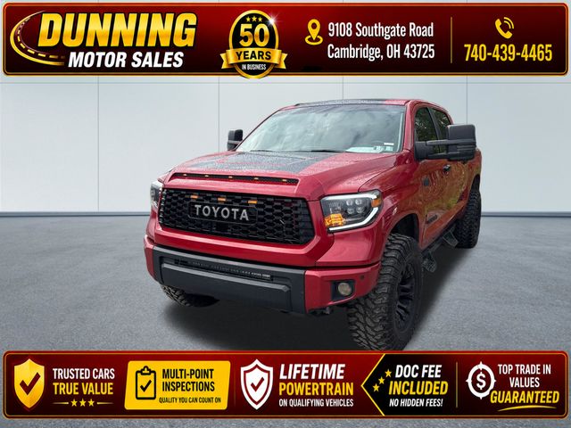 Barcelona Red Metallic 2014 Toyota Tundra Pickup Truck Four-Wheel Drive 6-Speed Automatic Overdrive