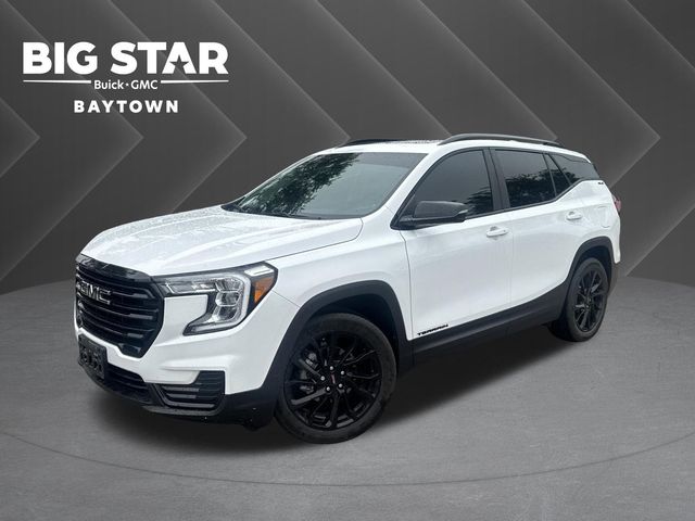 2024 GMC Terrain SLE White at AutoSavvy Houston Northwest