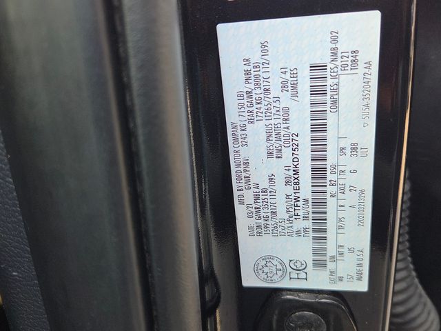 Used 2021 Ford F-150 Truck