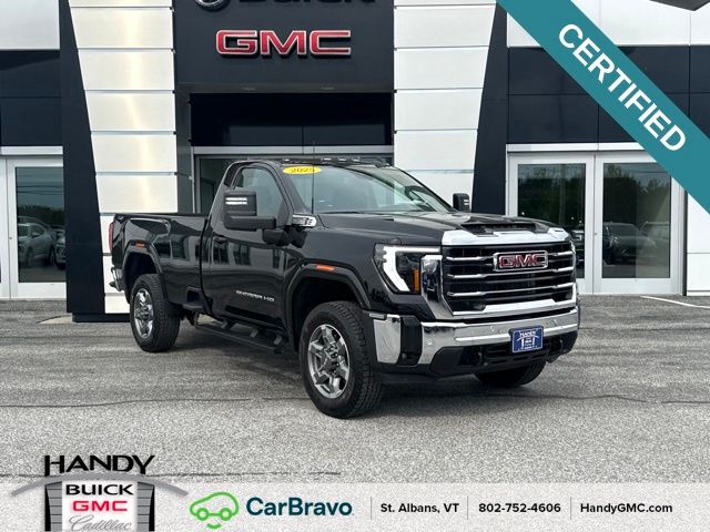 Onyx Black 2025 GMC Sierra 3500HD Pickup Truck Four-Wheel Drive Automatic
