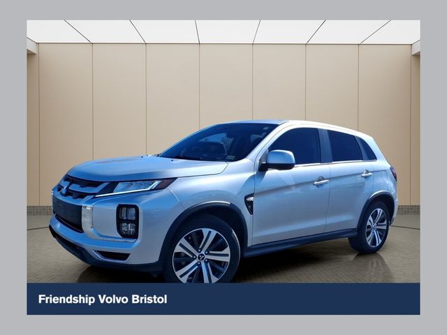 Silver 2024 Mitsubishi Outlander Sport ES AWC SUV / Crossover All-Wheel Drive Continuously Variable Transmission