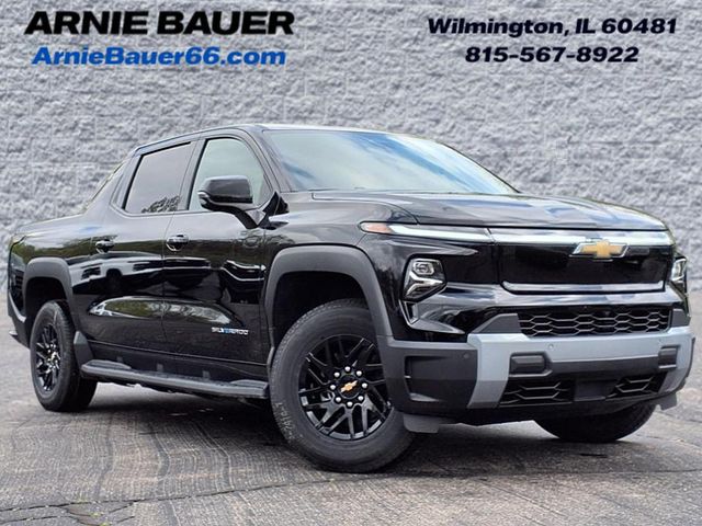 Black 2025 Chevrolet Silverado EV Pickup Truck All-Wheel Drive 1-Speed Automatic