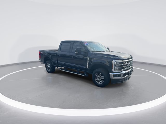 Blue Metallic 2024 Ford F-250 Super Duty Lariat Crew Cab 4WD Pickup Truck Four-Wheel Drive Automatic