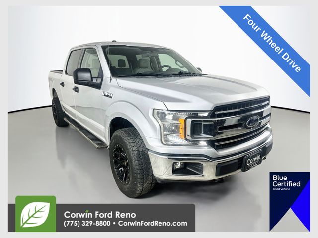 Ingot Silver 2018 Ford F-150 Pickup Truck Four-Wheel Drive Automatic