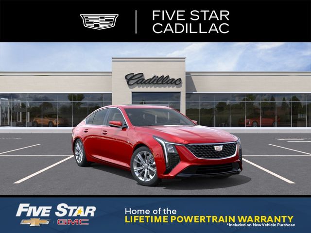 Radiant Red 2026 Cadillac CT5 Sedan Rear-Wheel Drive Automatic