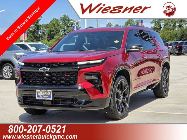 Radiant Red 2026 Chevrolet Traverse SUV / Crossover Front-Wheel Drive 8-Speed Automatic
