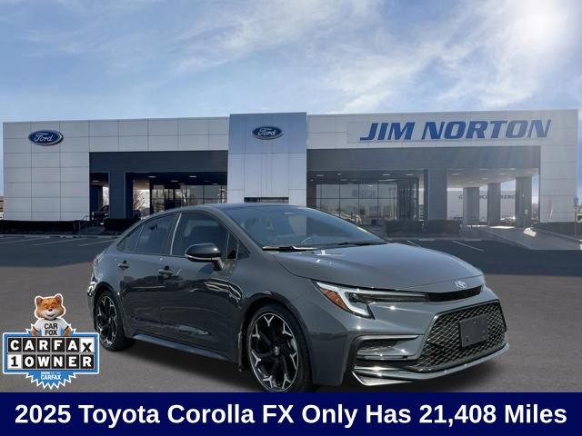 Underground 2025 Toyota Corolla Sedan Front-Wheel Drive Continuously Variable Transmission