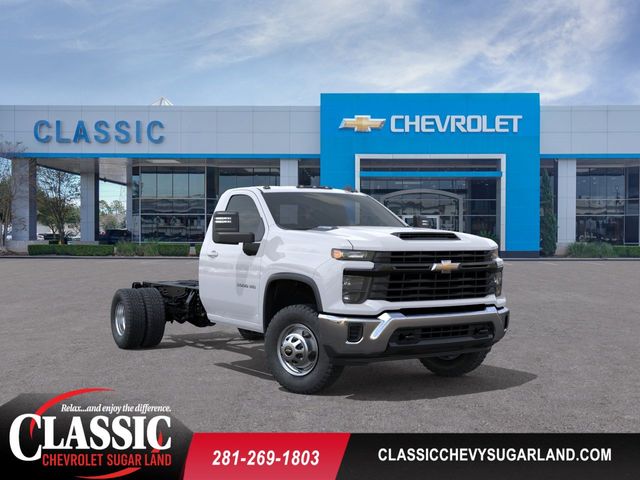 2026 Chevrolet Silverado 3500HD Work Truck White at Classic Elite Chevrolet Sugar Land
