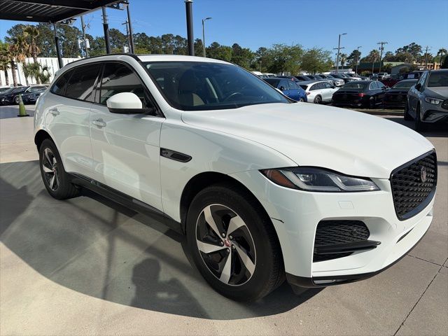 White 2022 Jaguar F-PACE P250 S AWD SUV / Crossover All-Wheel Drive 8-Speed Automatic