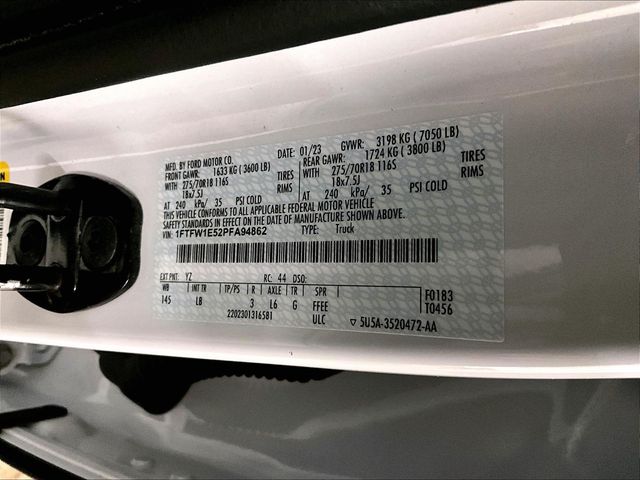 2023 Ford F-150 Tremor White at Bob Ruth Ford