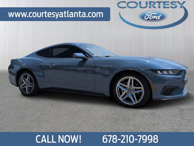 Vapor Blue Metallic 2024 Ford Mustang Coupe Rear-Wheel Drive Automatic