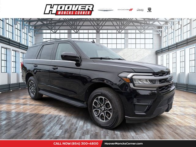 Agate Black Metallic 2024 Ford Expedition XLT 4WD SUV / Crossover Four-Wheel Drive Automatic