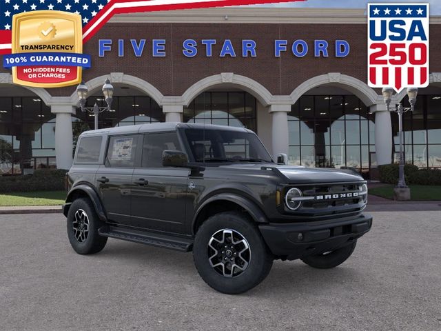 Shadow Black 2026 Ford Bronco SUV / Crossover Four-Wheel Drive Automatic