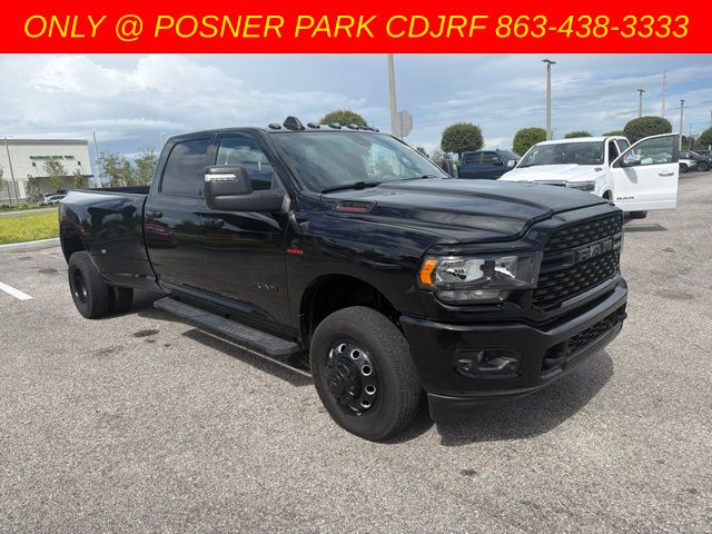 Diamond Black 2024 RAM 3500 Pickup Truck Four-Wheel Drive 6-Speed Automatic