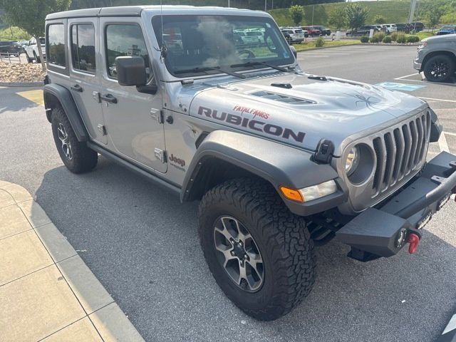 Billet Silver Metallic Clearcoat 2021 Jeep Wrangler SUV / Crossover Four-Wheel Drive 8-Speed Automatic