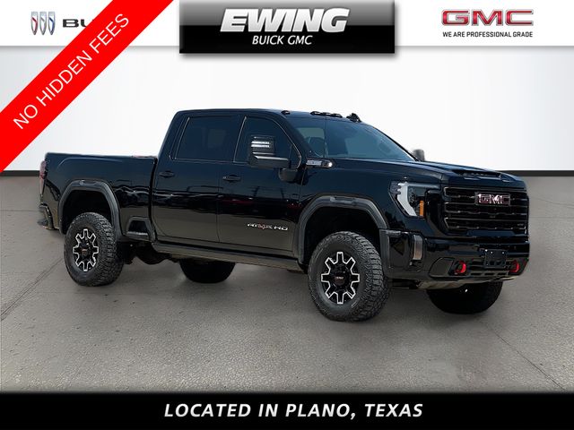 Onyx Black 2024 GMC Sierra 2500HD Pickup Truck Four-Wheel Drive 10-Speed Automatic