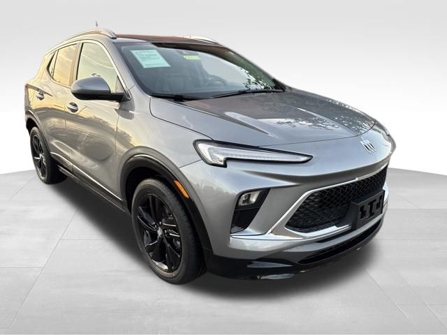 Moonstone Gray Metallic 2024 Buick Encore GX SUV / Crossover Front-Wheel Drive Continuously Variable Transmission