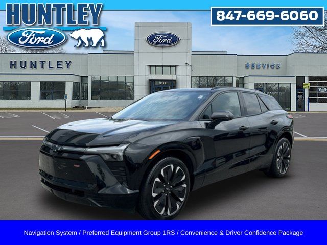 Black 2024 Chevrolet Blazer EV SUV / Crossover All-Wheel Drive 1-Speed Automatic