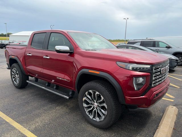 Volcanic Red Tintcoat 2026 GMC Canyon Pickup Truck Four-Wheel Drive 8-Speed Automatic