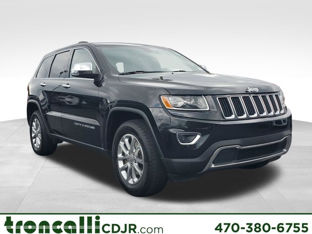 Brilliant Black Crystal Pearlcoat 2014 Jeep Grand Cherokee Limited SUV / Crossover 4X2 8-Speed Automatic