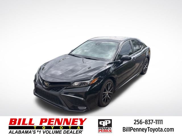 Midnight Black Metallic 2022 Toyota Camry SE FWD Sedan Front-Wheel Drive 8-Speed Automatic