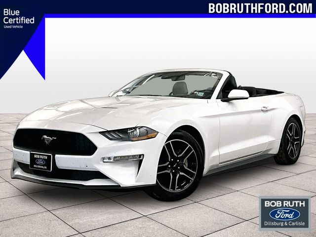 2021 Ford Mustang EcoBoost Premium White at Bob Ruth Ford