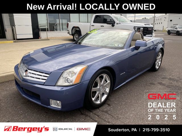 Blue Steel 2005 Cadillac XLR Convertible Rear-Wheel Drive 5-Speed Automatic Overdrive