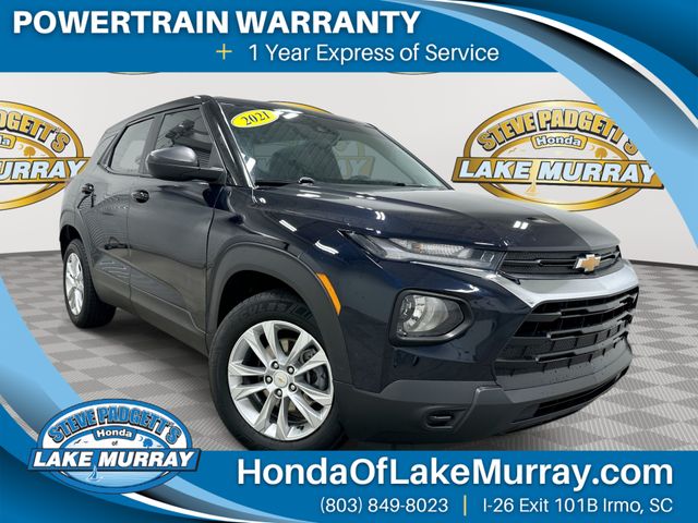 Midnight Blue Metallic 2021 Chevrolet Trailblazer SUV / Crossover Front-Wheel Drive Continuously Variable Transmission