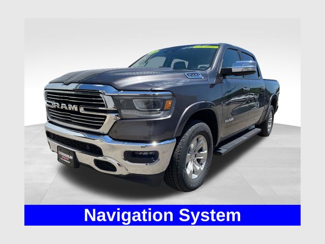 Gray (Granite Crystal Metallic Clearcoat) 2022 RAM 1500 Pickup Truck Four-Wheel Drive 8-Speed Automatic